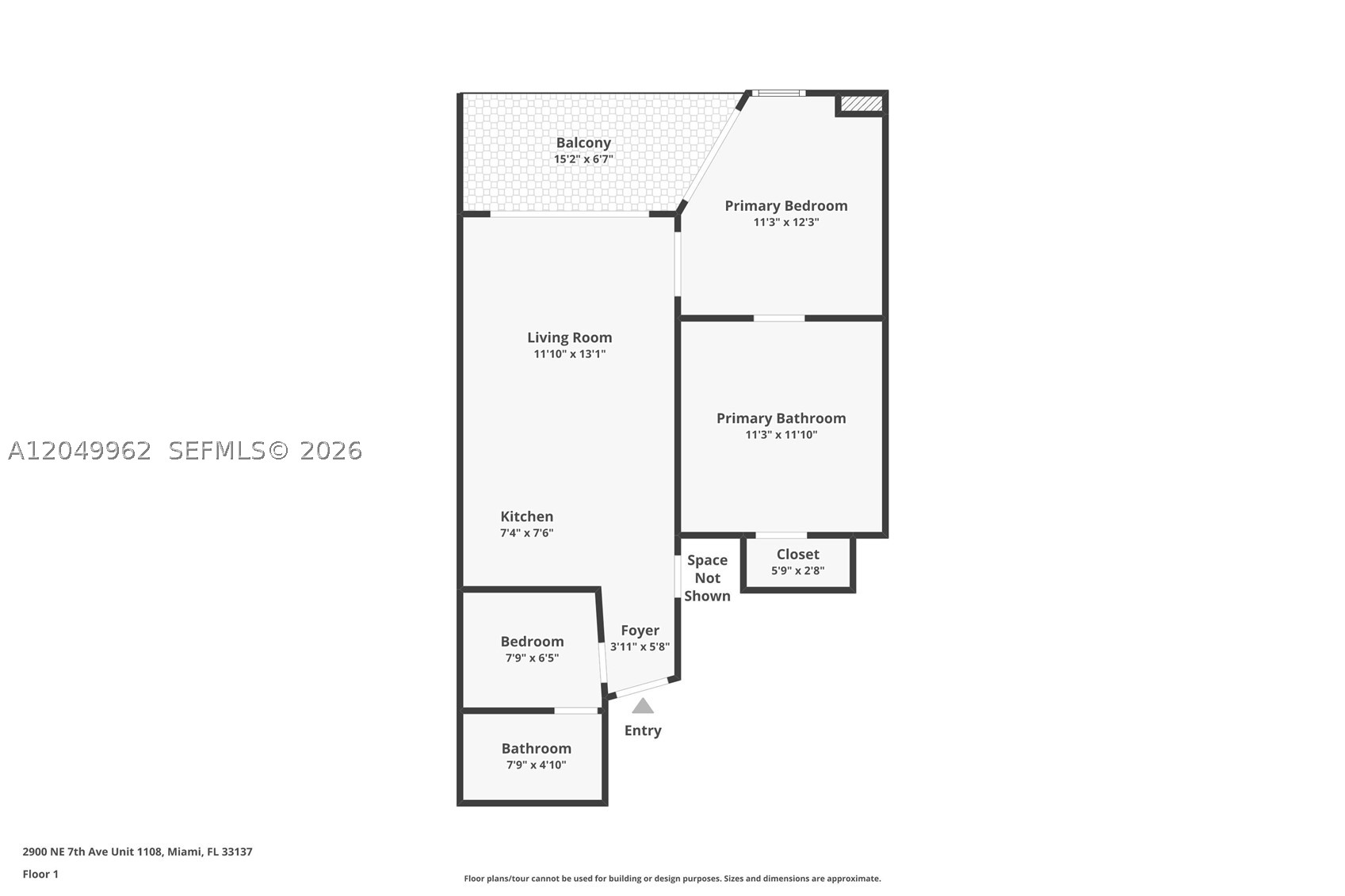 2900 NE 7th Ave #1108, Miami FL 33137