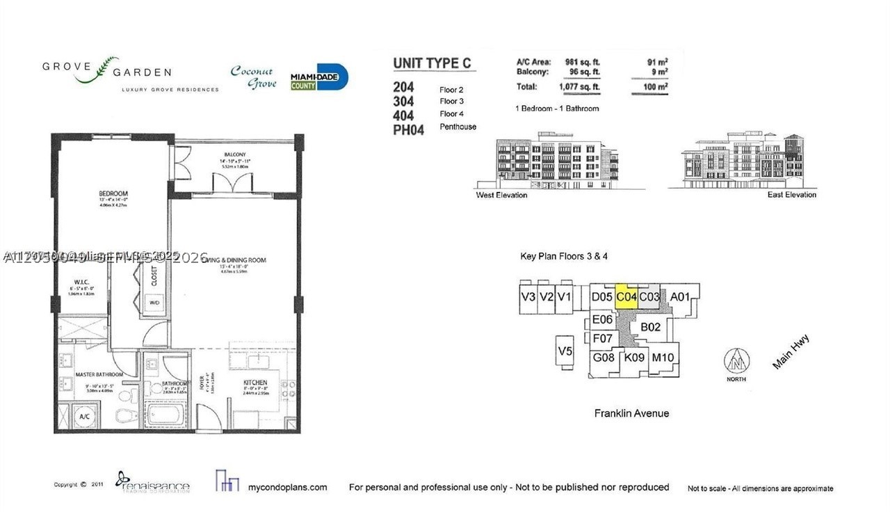 3540 Main Hwy #204, Miami FL 33133