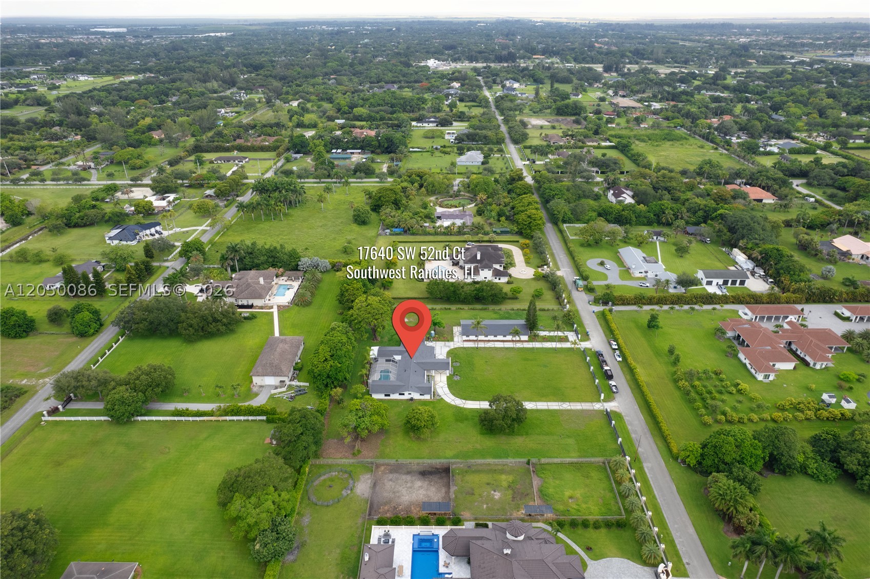 17640 SW 52nd Ct, Southwest Ranches FL 33331
