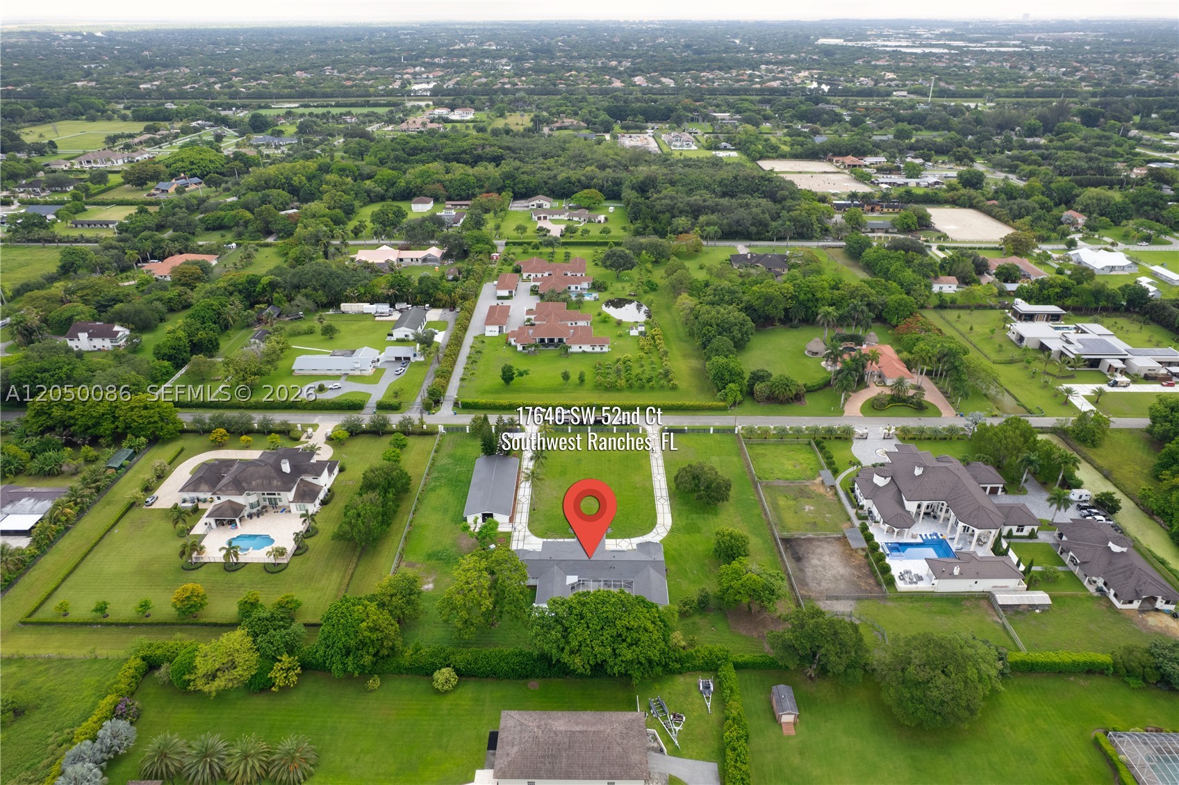 17640 SW 52nd Ct, Southwest Ranches FL 33331
