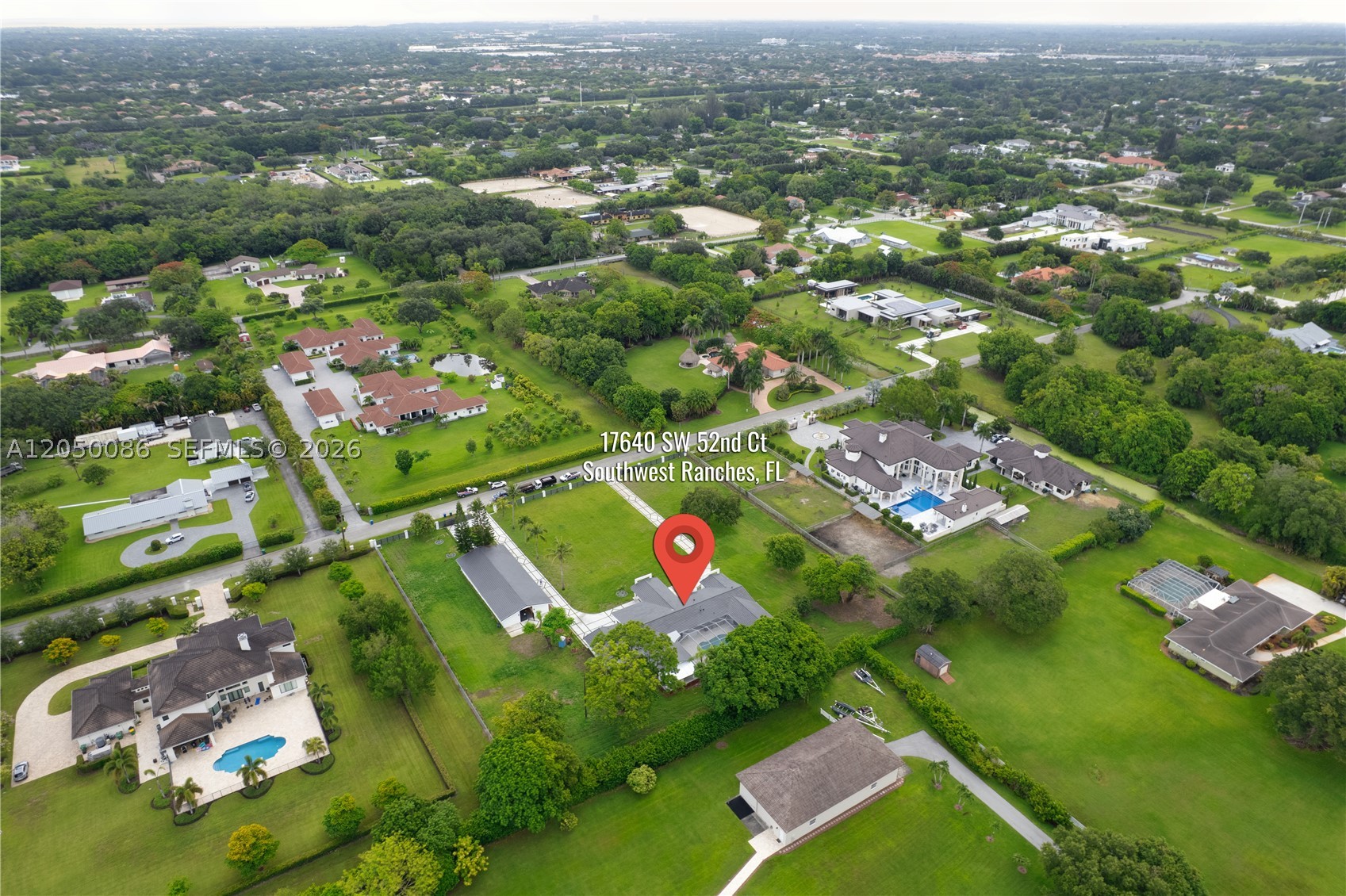 17640 SW 52nd Ct, Southwest Ranches FL 33331
