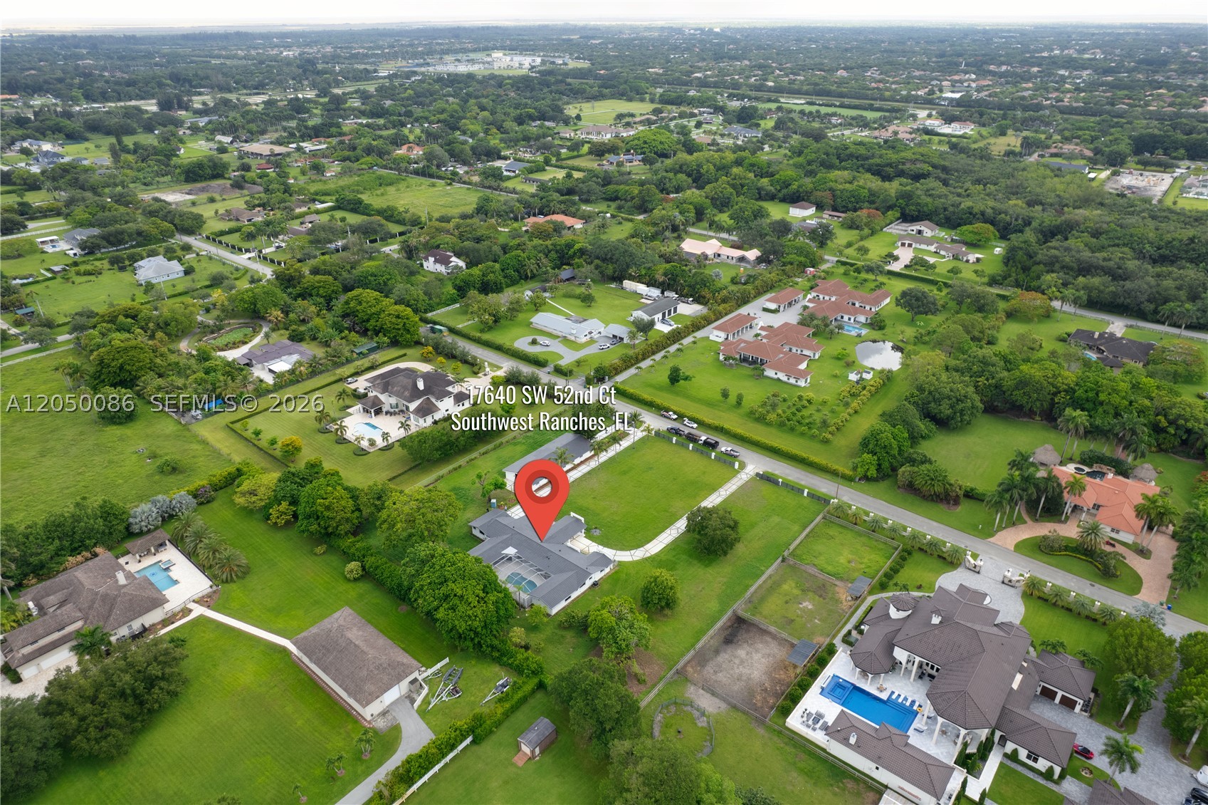 17640 SW 52nd Ct, Southwest Ranches FL 33331