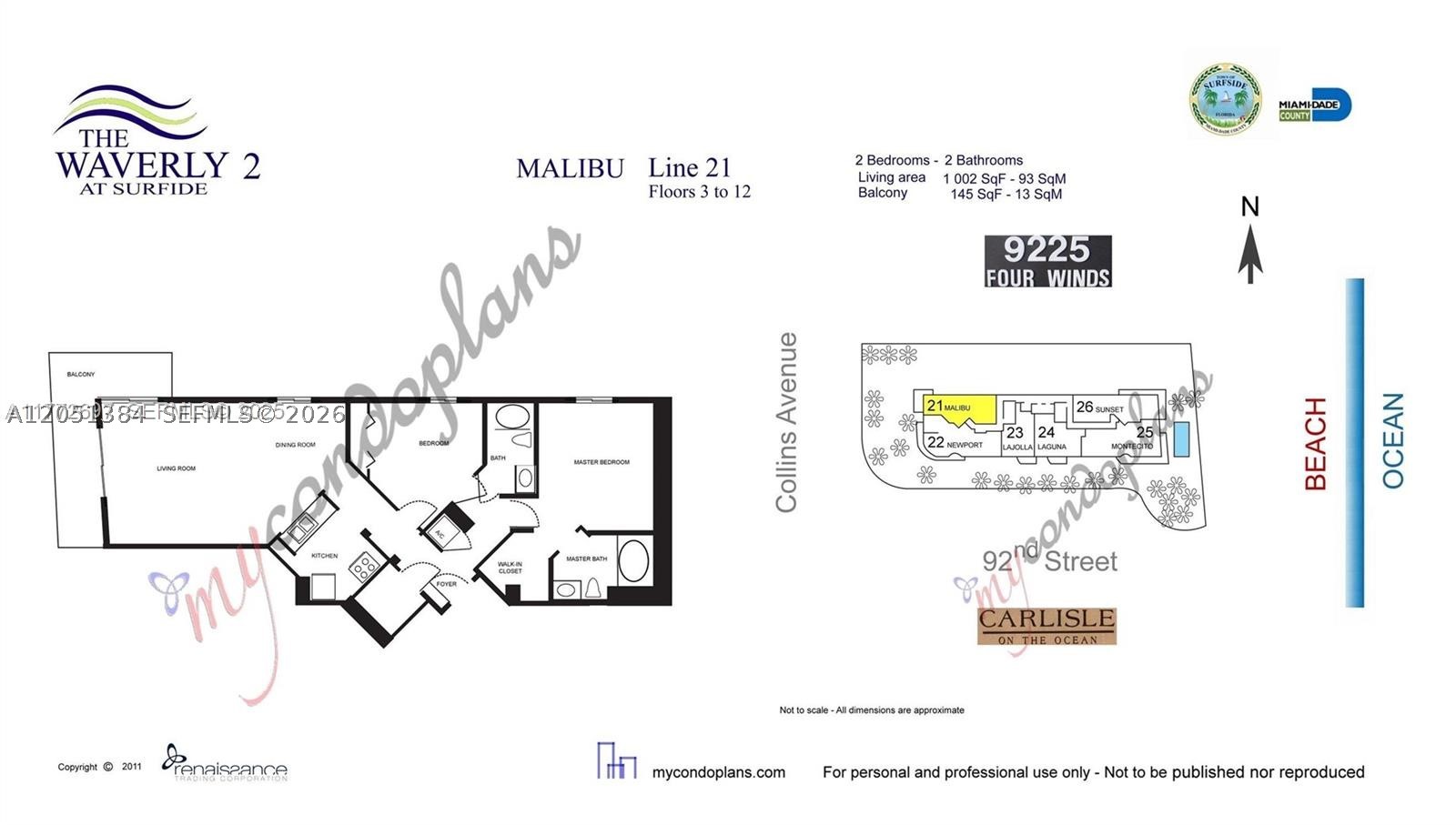 9201 Collins Ave #521, Surfside FL 33154