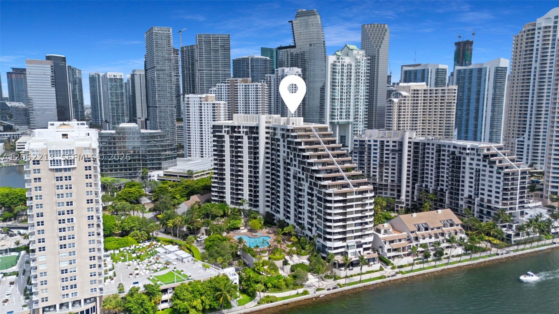 520 Brickell Key Dr #A1206, Miami FL 33131