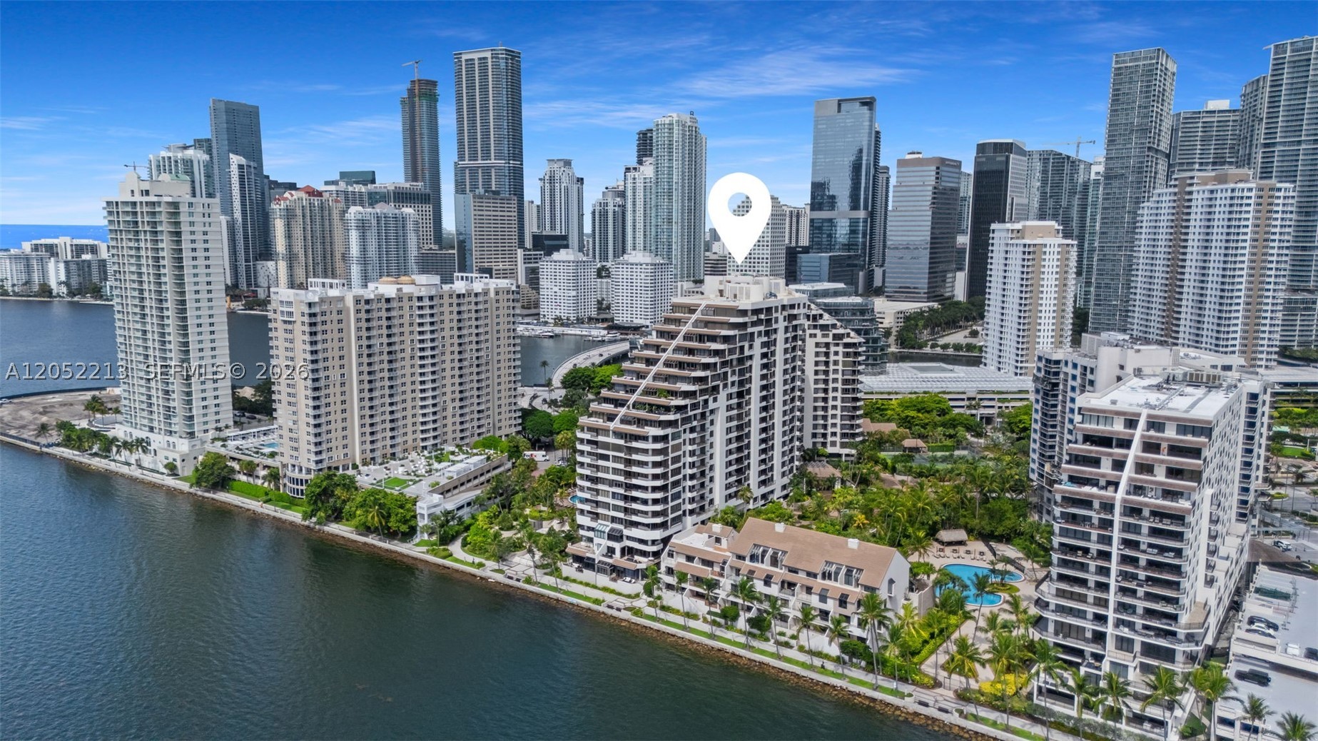 520 Brickell Key Dr #A1206, Miami FL 33131