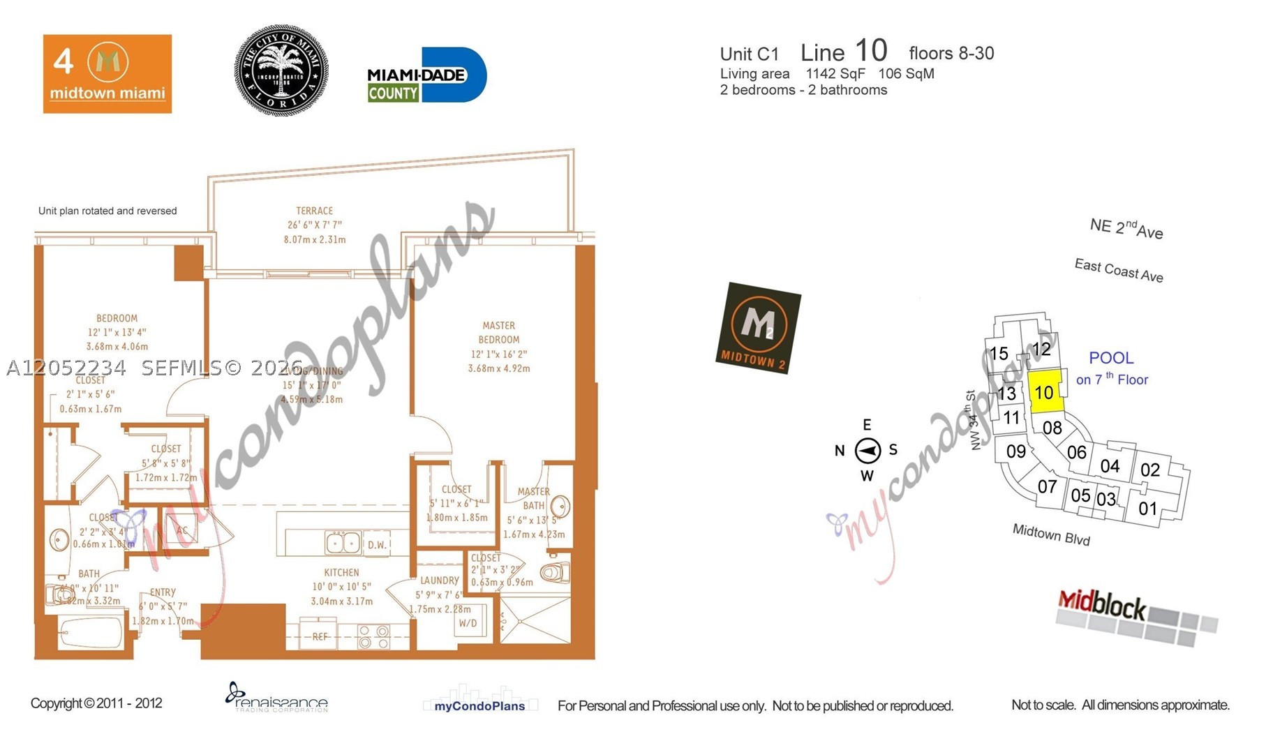 3301 NE 1st Ave #H2110, Miami FL 33137