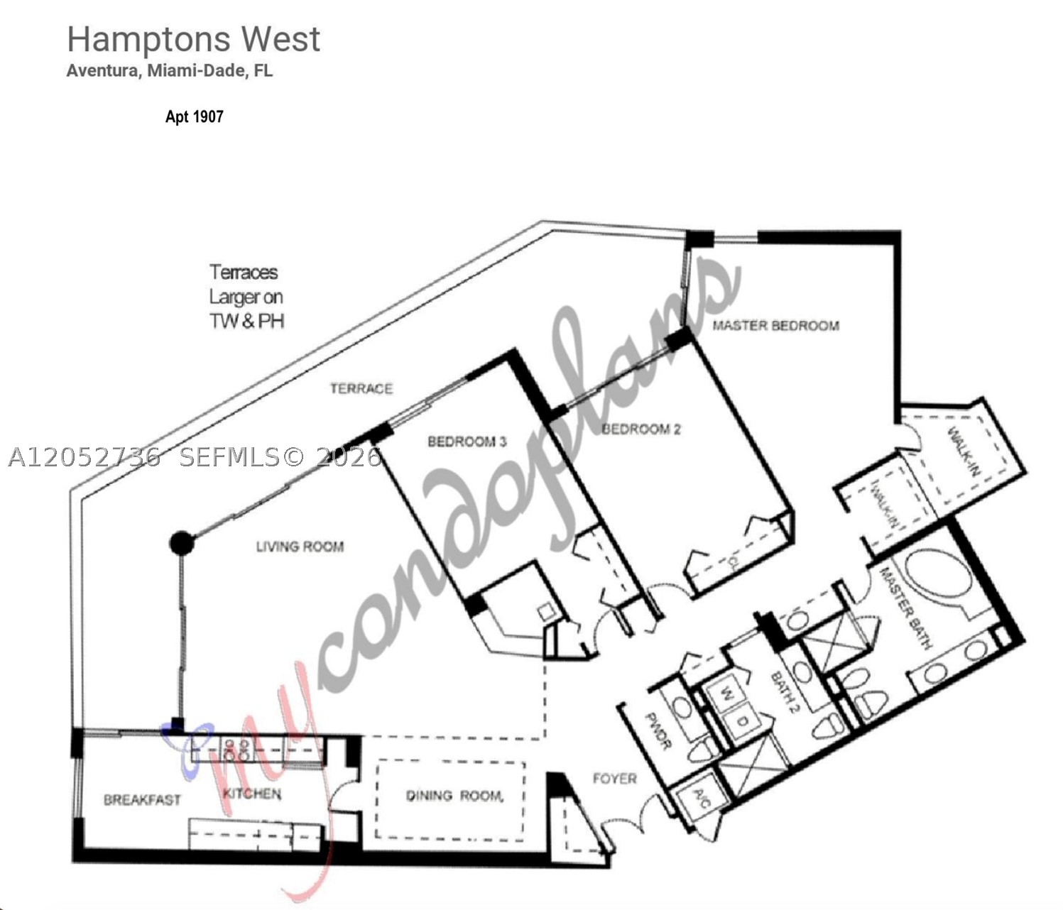 20281 E Country Club Dr #1907, Aventura FL 33180