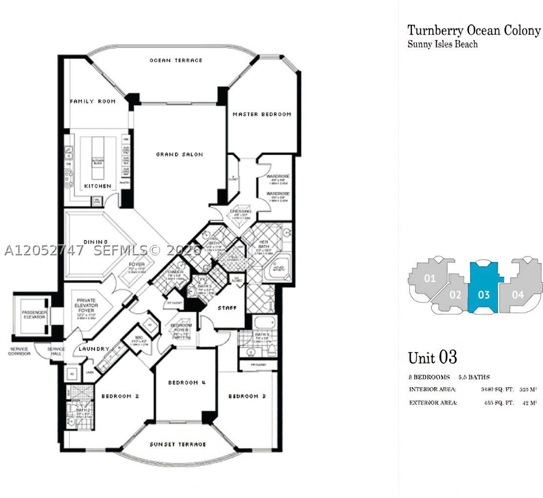 16047 Collins Ave #1703, Sunny Isles Beach FL 33160