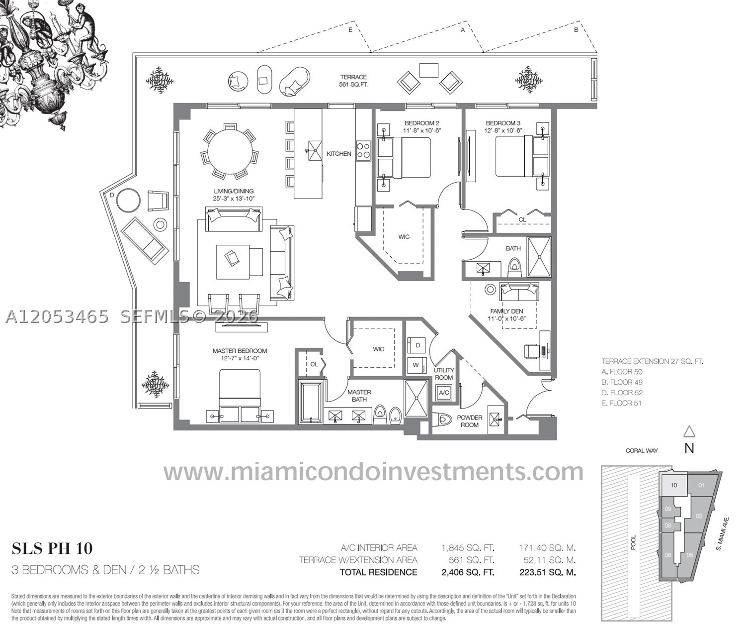 1300 S Miami Ave #PH5210, Miami FL 33130