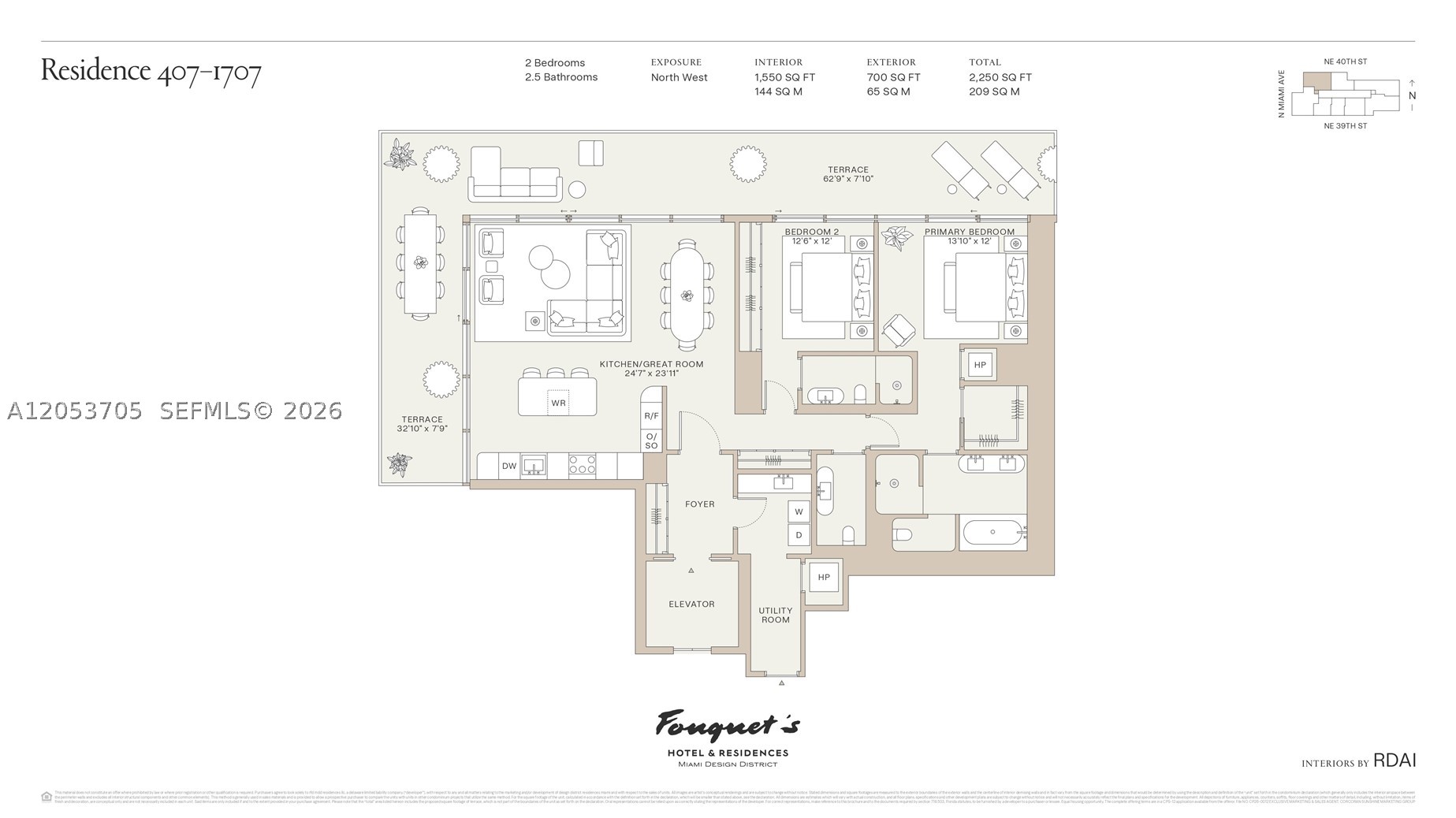3995 N Miami Avenue #707, Miami FL 33137