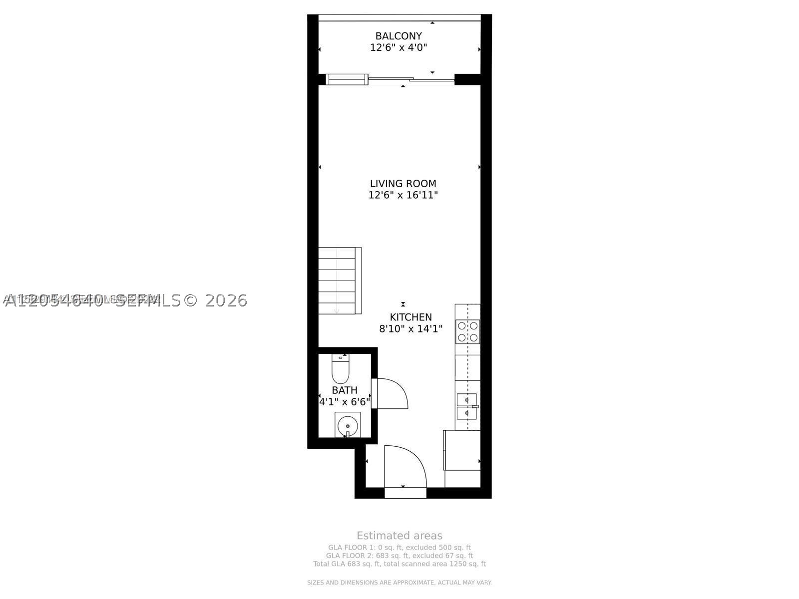 60 SW 13th St #3618, Miami FL 33130