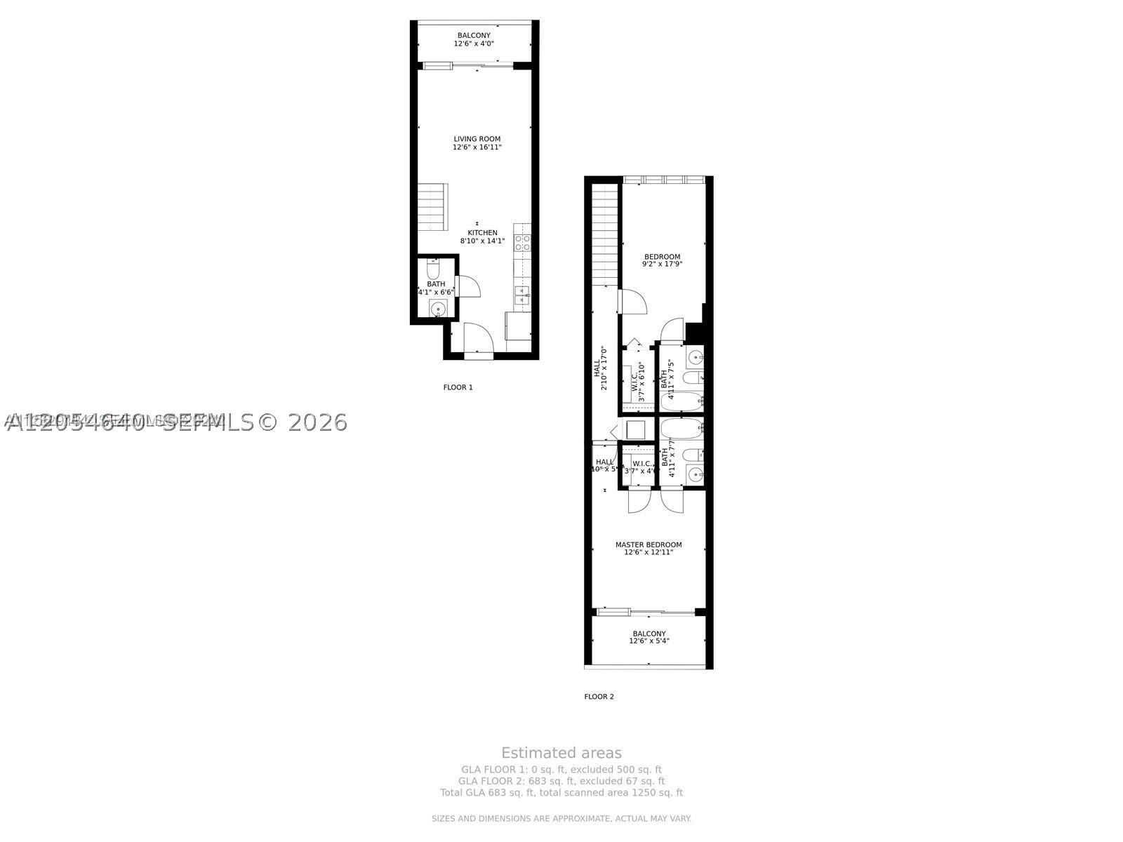 60 SW 13th St #3618, Miami FL 33130