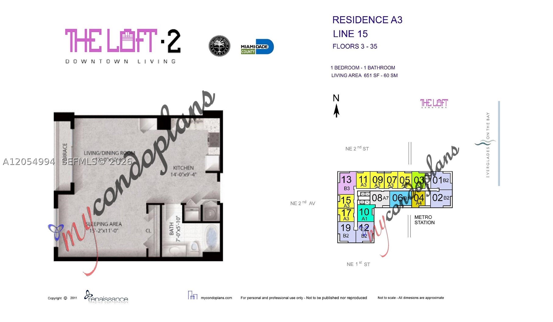 133 NE 2 AVE #2615, Miami FL 33132