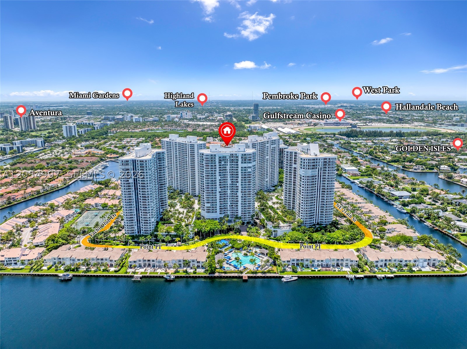 21150 Point Pl #1605, Aventura FL 33180