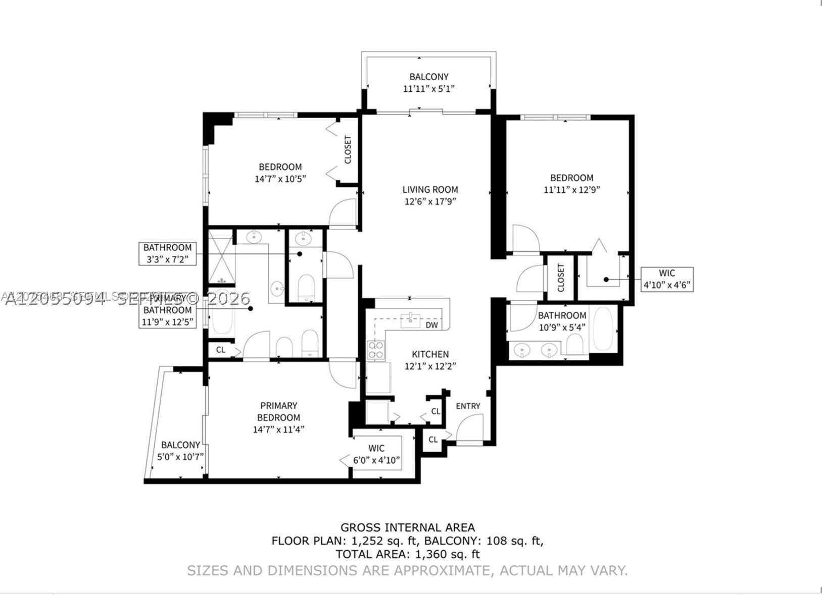 31 SE 5th St #3712, Miami FL 33131