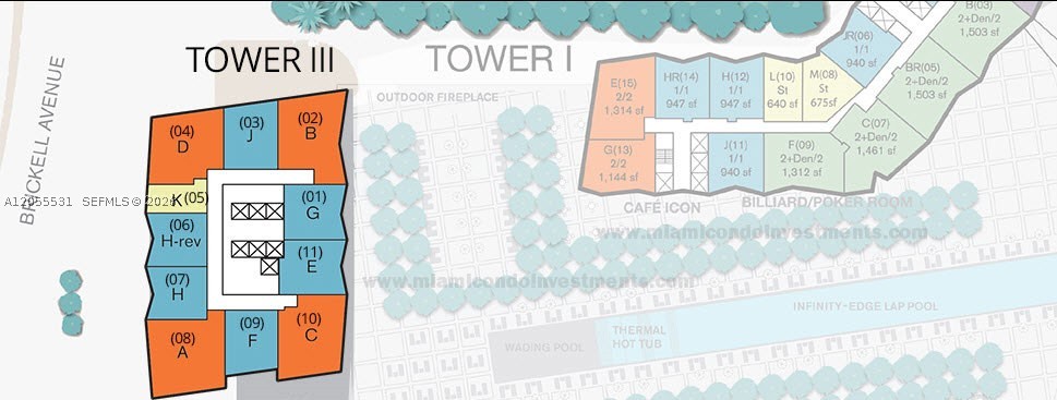 485 Brickell Ave #2306, Miami FL 33131