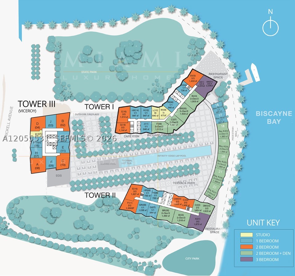 485 Brickell Ave #2306, Miami FL 33131