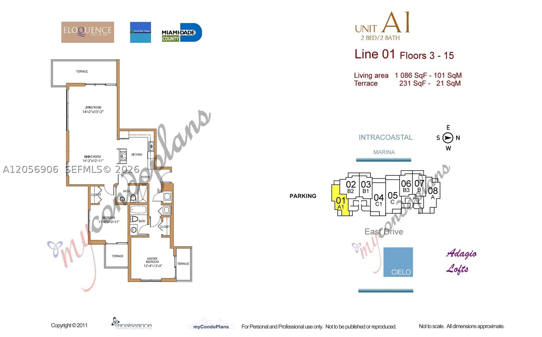 7928 East Dr #701, North Bay Village FL 33141