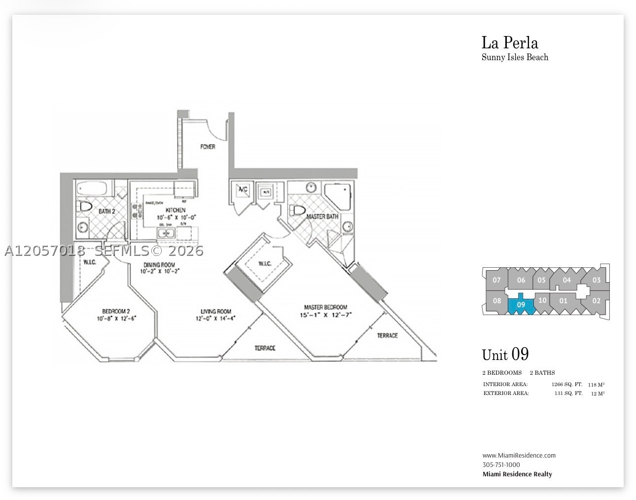 16699 Collins Ave #2309, Sunny Isles Beach FL 33160