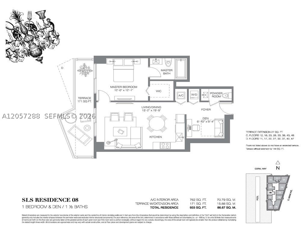1300 S Miami Ave #3808, Miami FL 33130