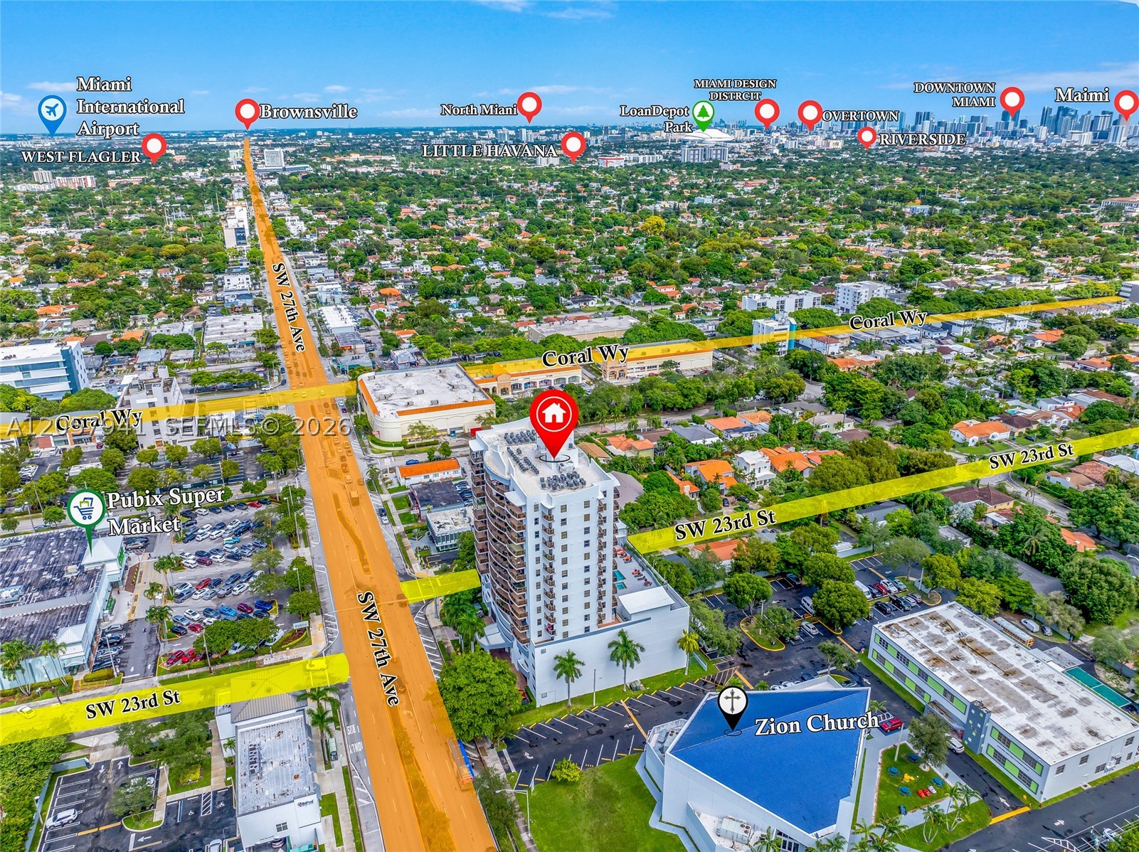 2301 SW 27th Ave #1102, Miami FL 33145