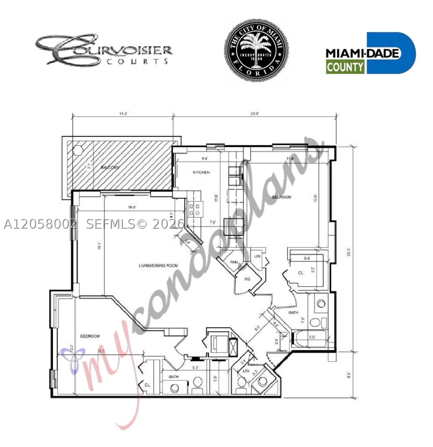 701 Brickell Key Blvd #604, Miami FL 33131