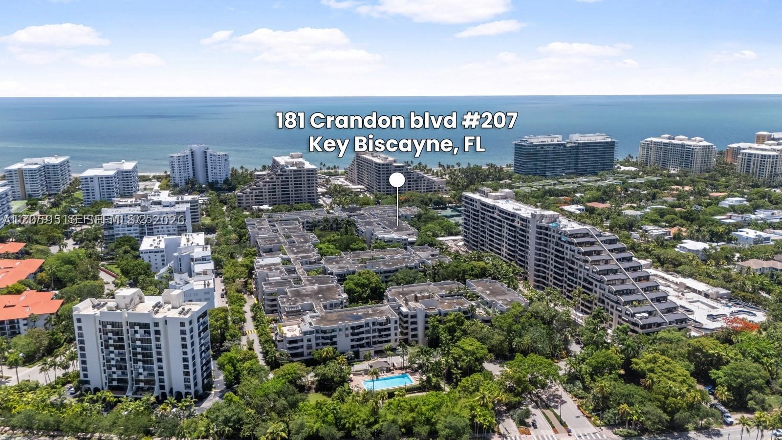 181 Crandon Blvd #207, Key Biscayne FL 33149