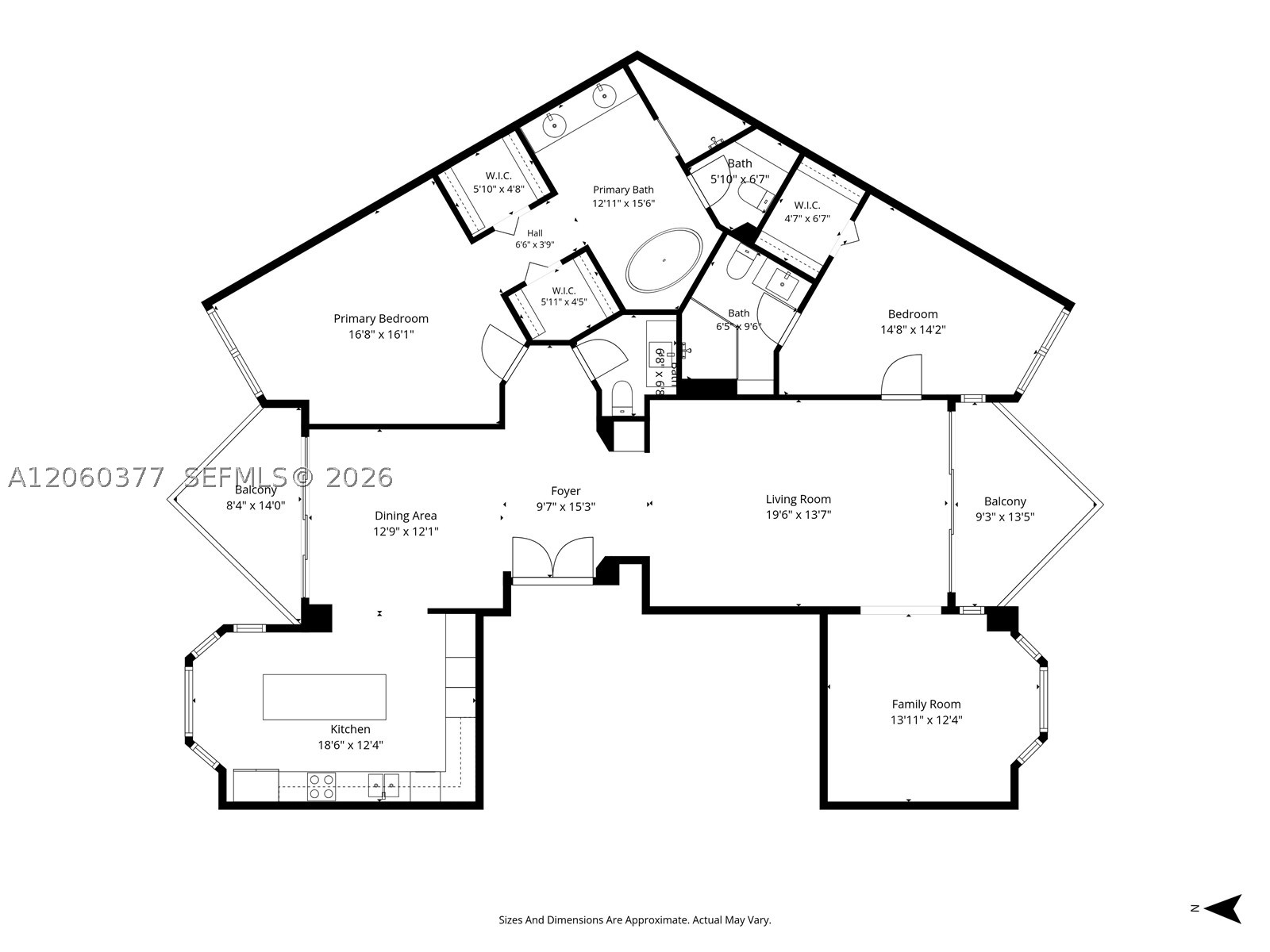 300 S Pointe Dr #2104, Miami Beach FL 33139