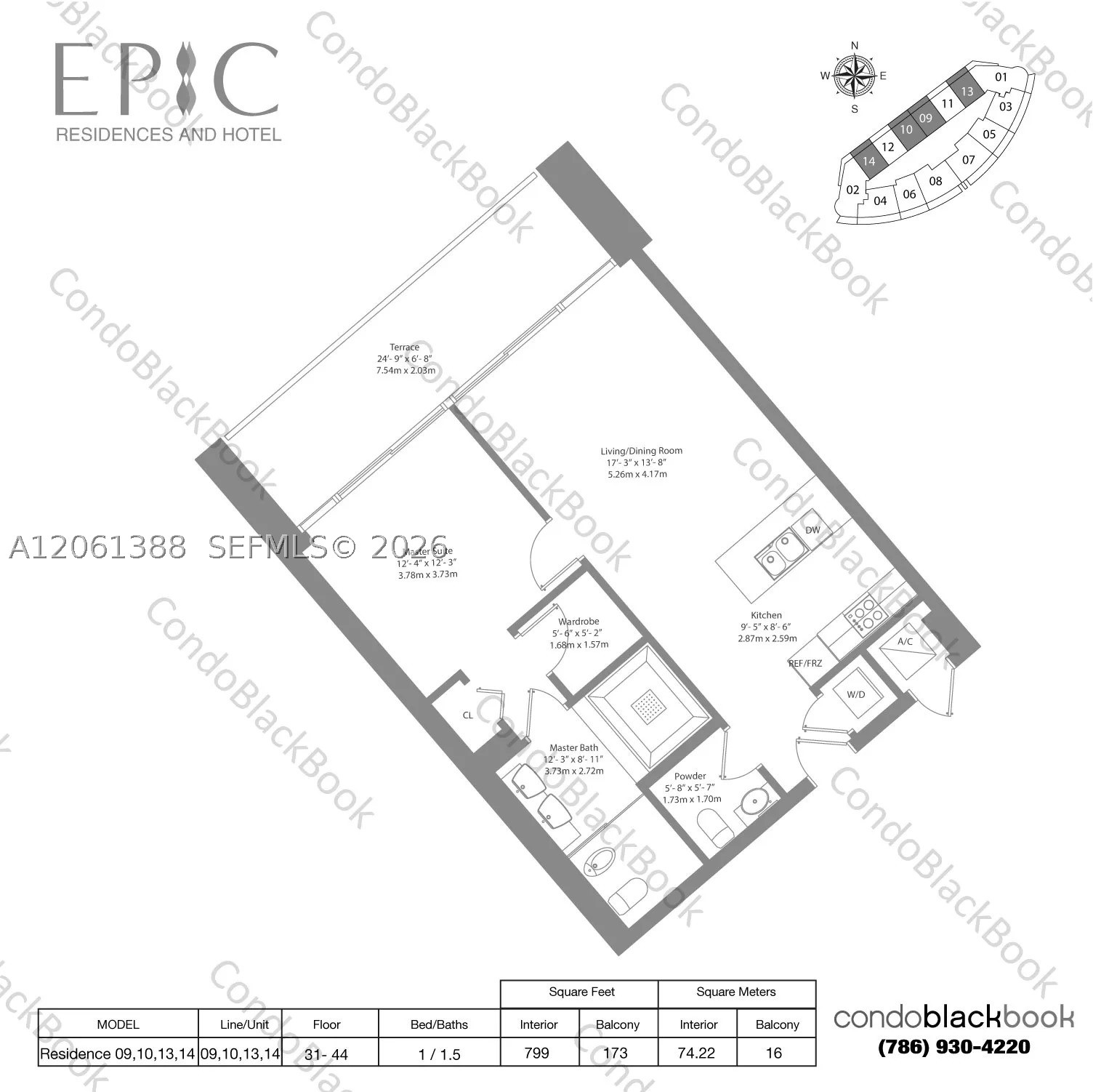 200 Biscayne Boulevard Way #4409, Miami FL 33131