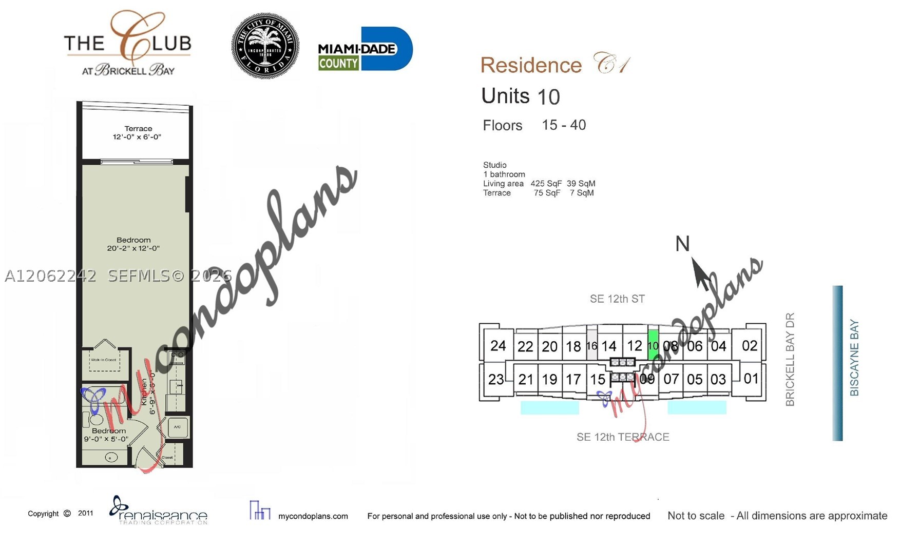 1200 Brickell Bay DR #3110, Miami FL 33131