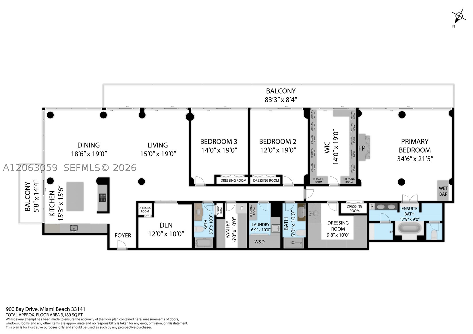 900 Bay Dr #702/704, Miami Beach FL 33141