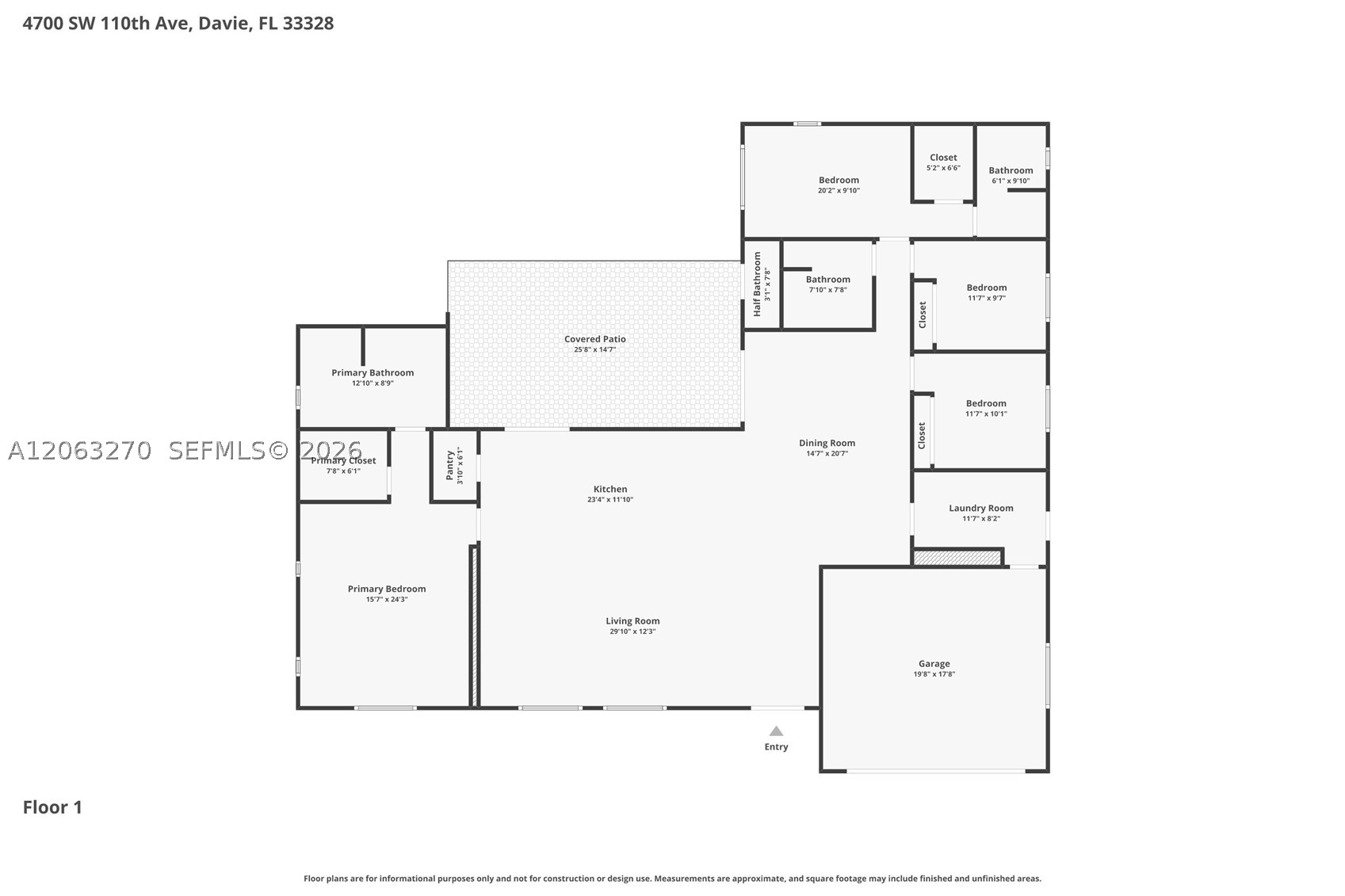 4700 SW 110th Ave, Davie FL 33328
