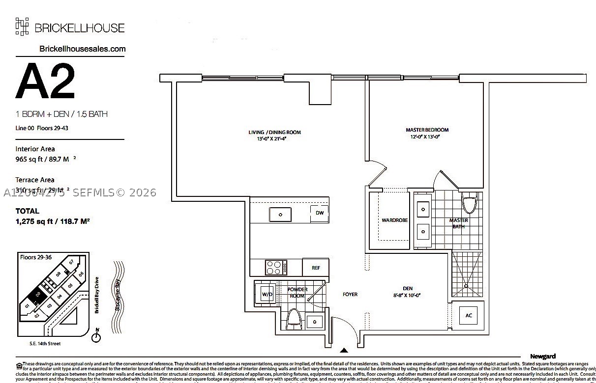 1300 Brickell Bay Dr #4300, Miami FL 33131