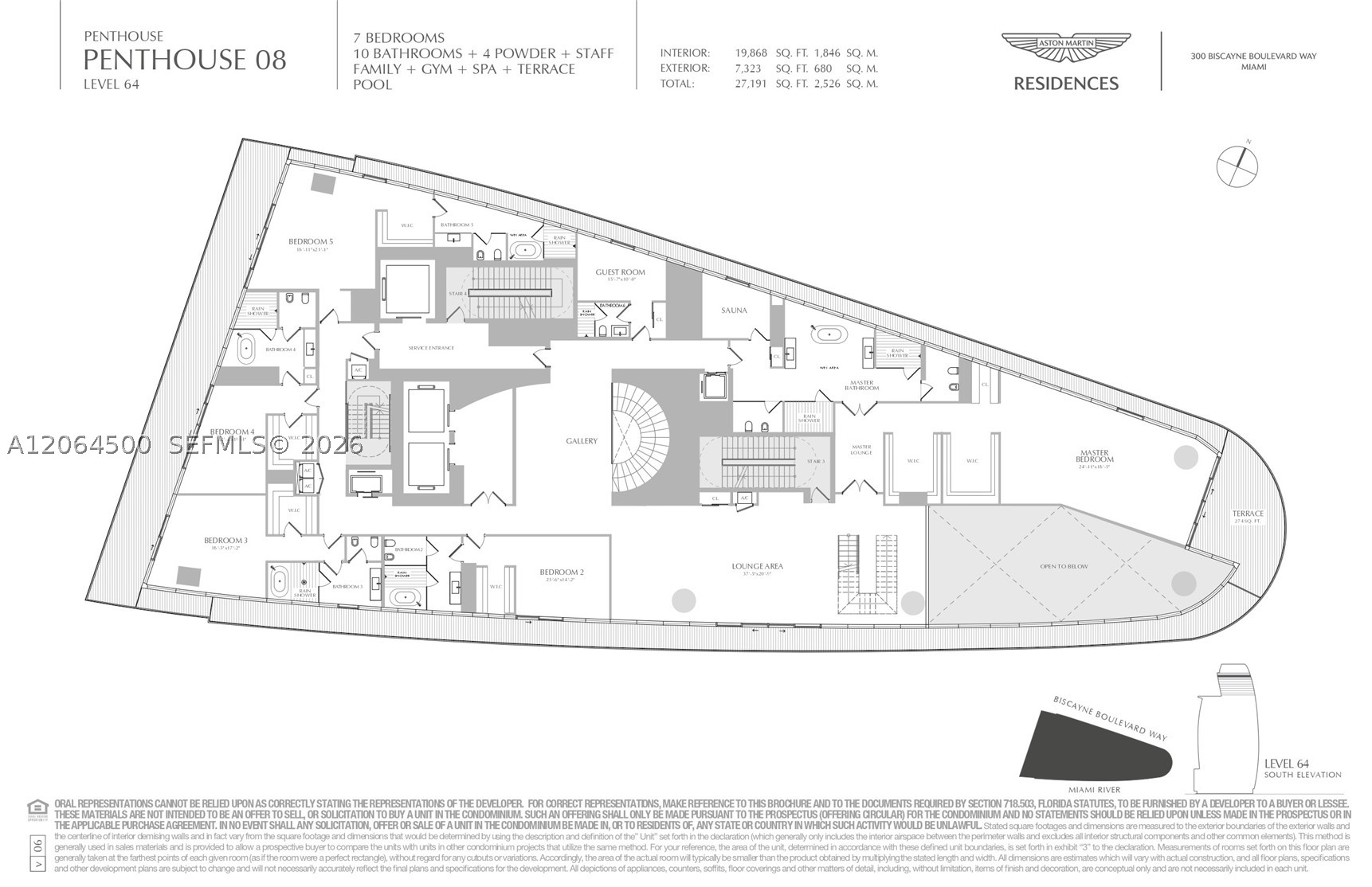 300 Biscayne Blvd Way #6301, Miami FL 33131