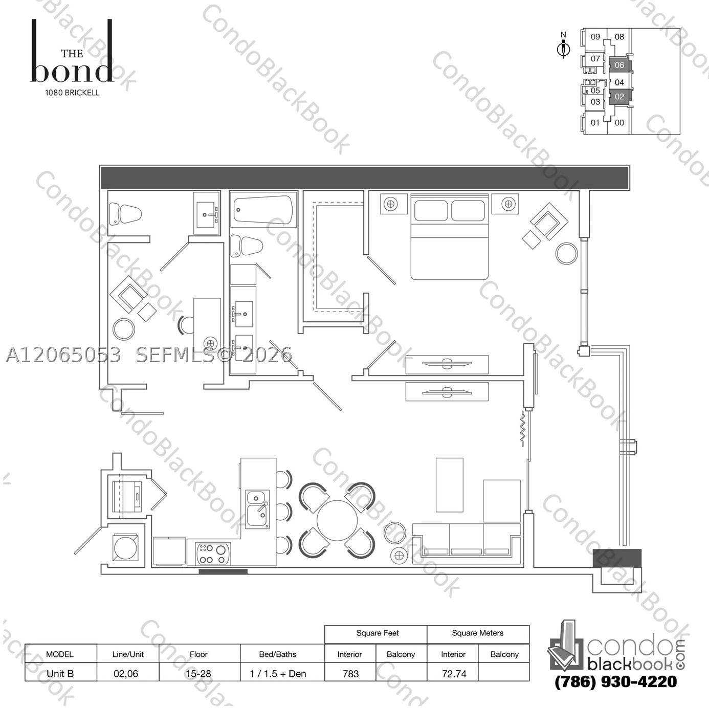 1080 Brickell Ave #1504, Miami FL 33131