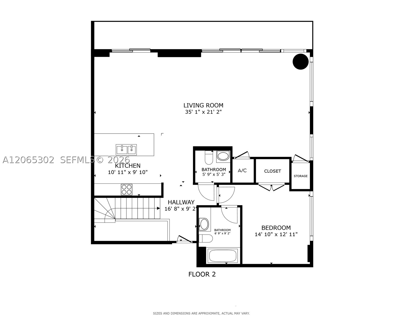 1080 Brickell Ave #1409, Miami FL 33131