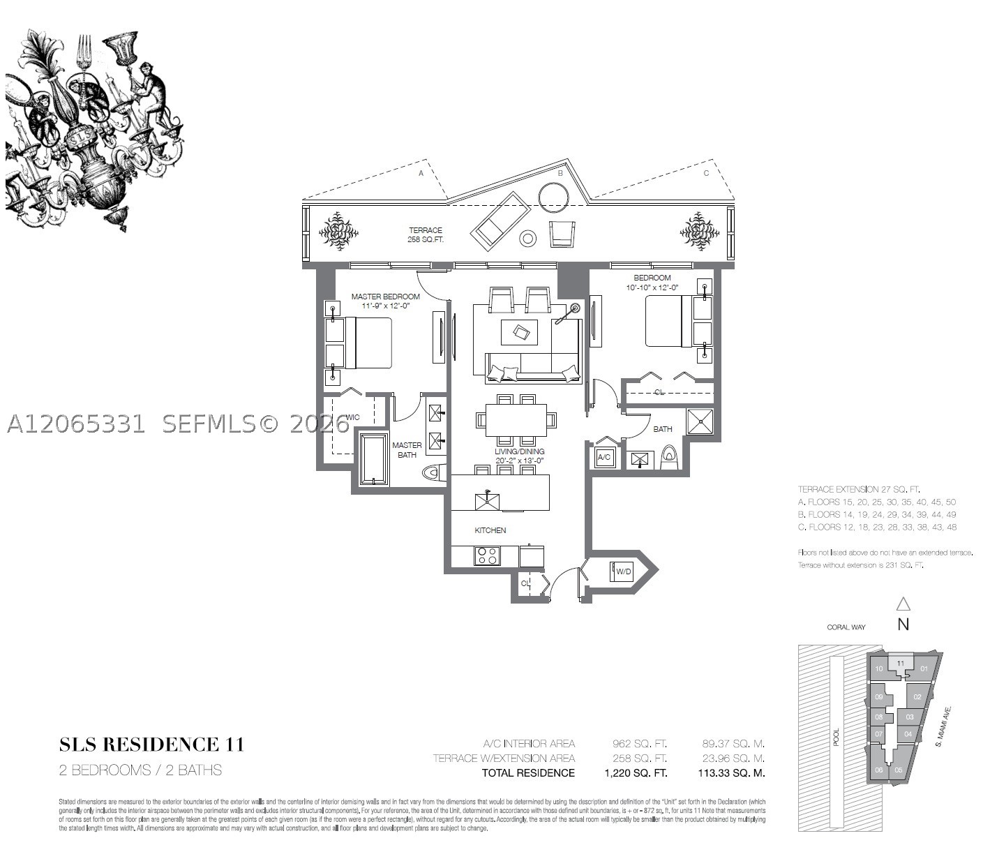 1300 S Miami Ave #2411, Miami FL 33130