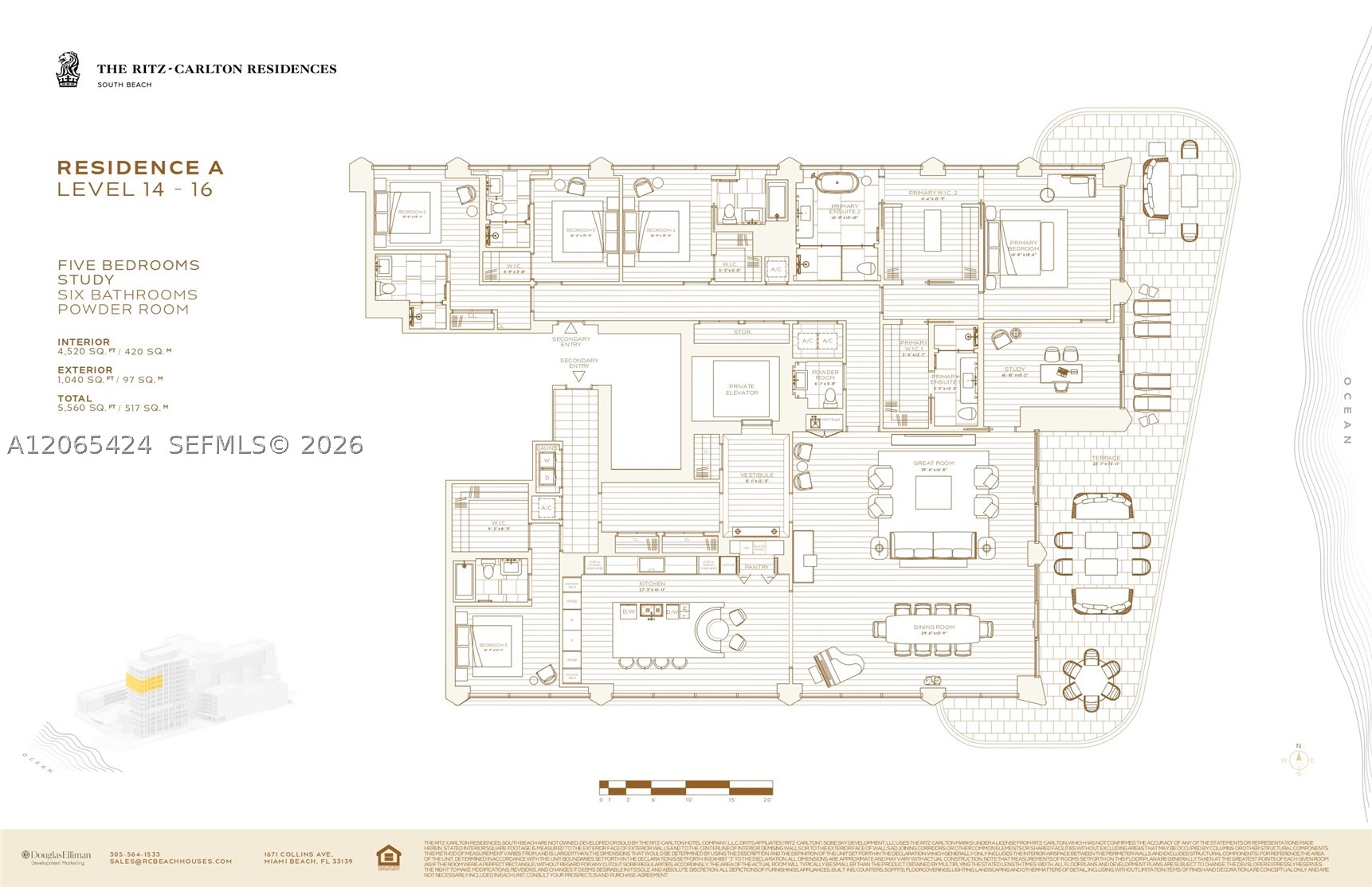 1671 Collins Ave #16A, Miami Beach FL 33139
