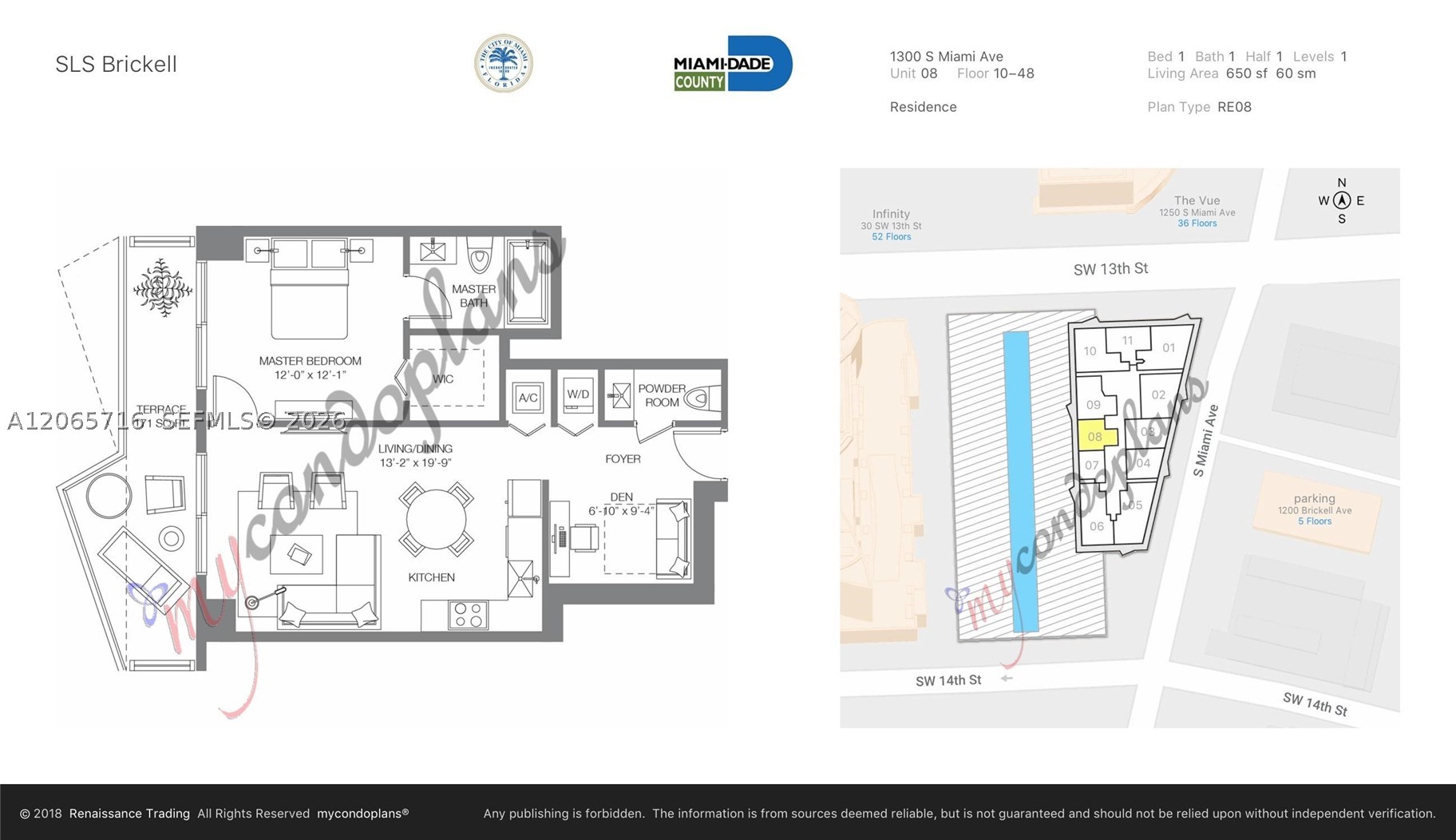 1300 S Miami Ave #1008, Miami FL 33130