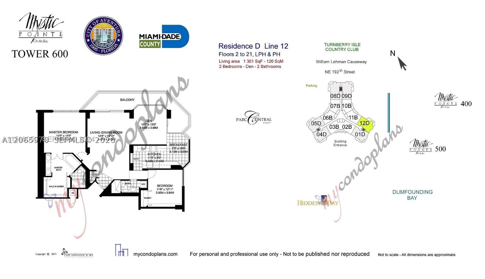 3400 NE 192nd St #412, Aventura FL 33180