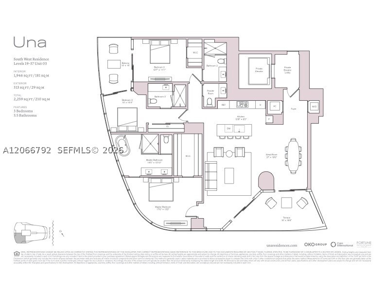 175 SE 25 RD #3003, Miami FL 33129