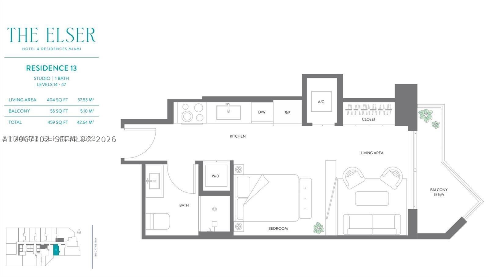 398 NE 5th St #4713, Miami FL 33132