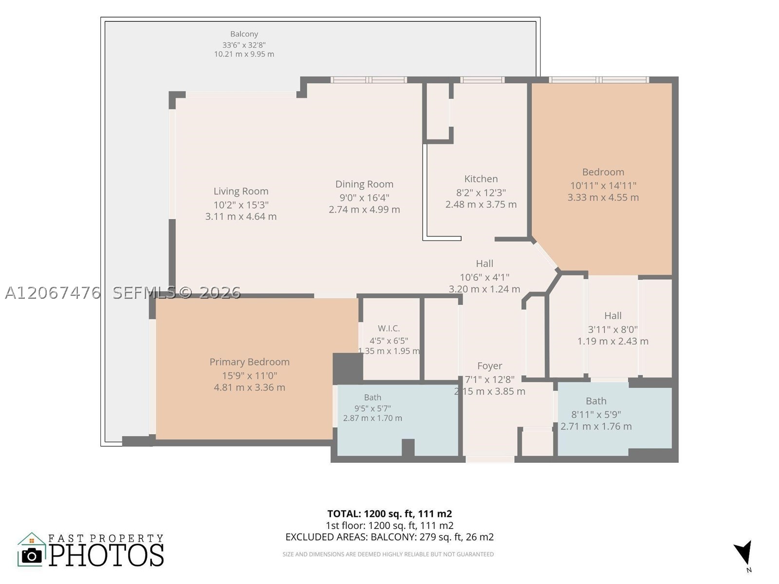 1155 Brickell Bay Dr #3211, Miami FL 33131