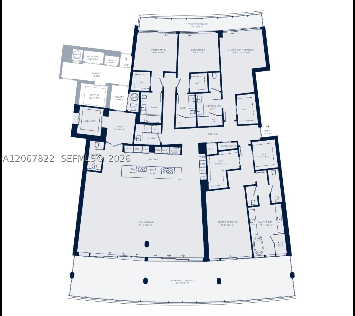 5 GROVE ISLE DR #M502, Miami FL 33133