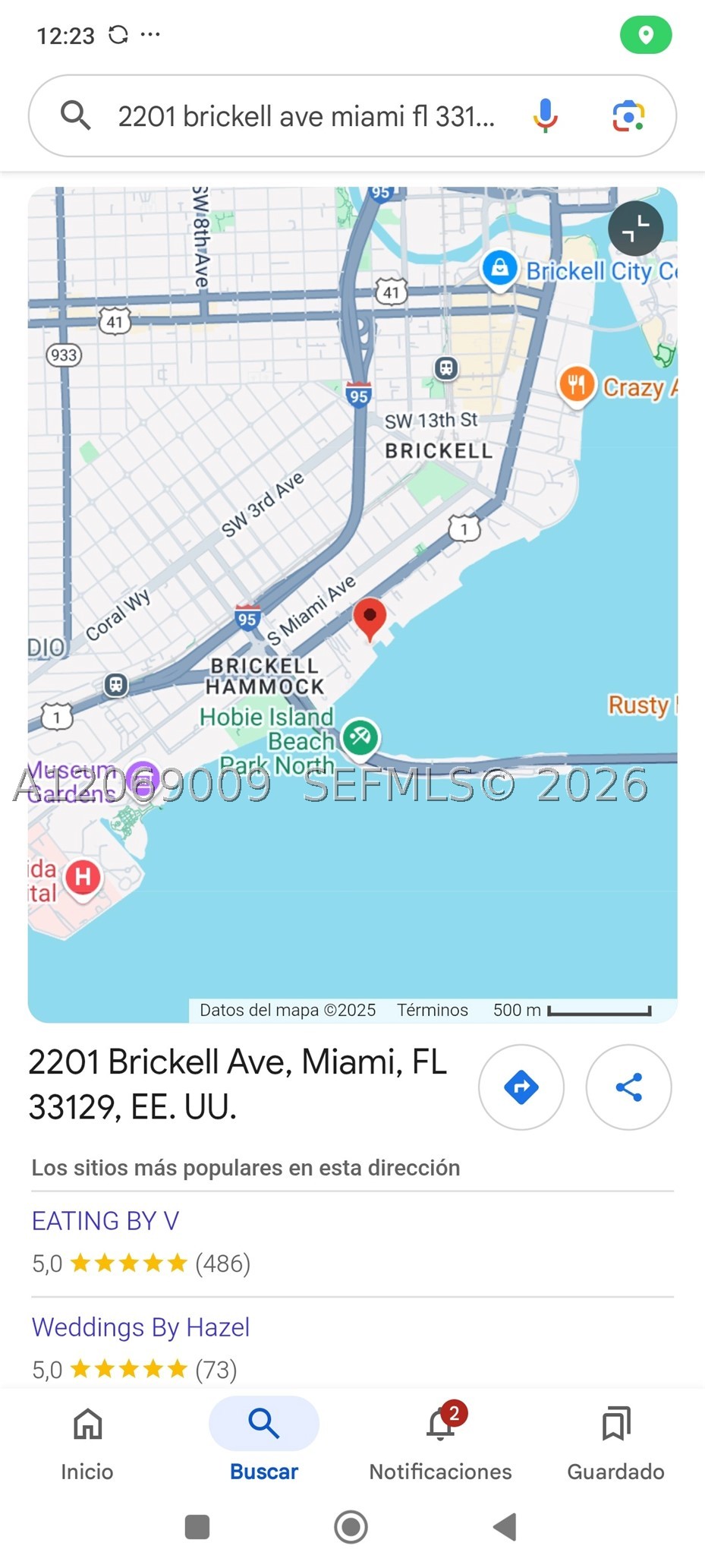 2201 Brickell Ave #96, Miami FL 33129