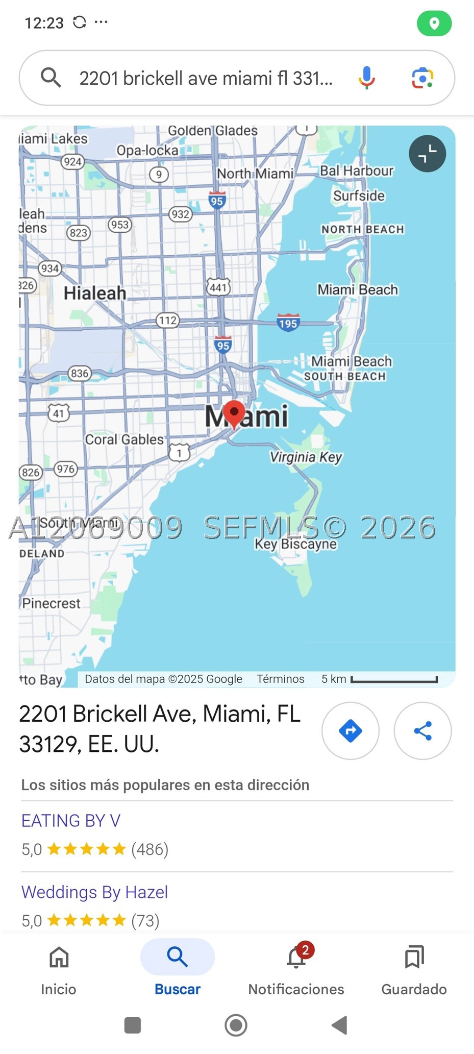 2201 Brickell Ave #96, Miami FL 33129