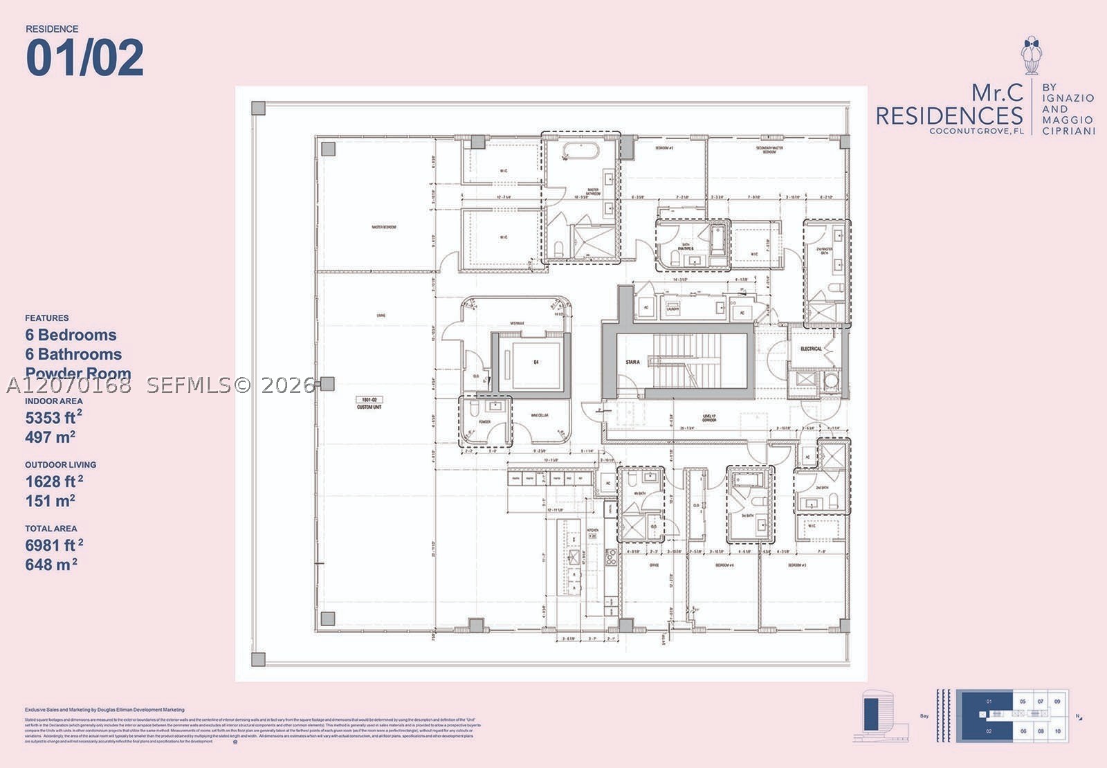2655 S Bayshore Dr #1801/02, Miami FL 33133