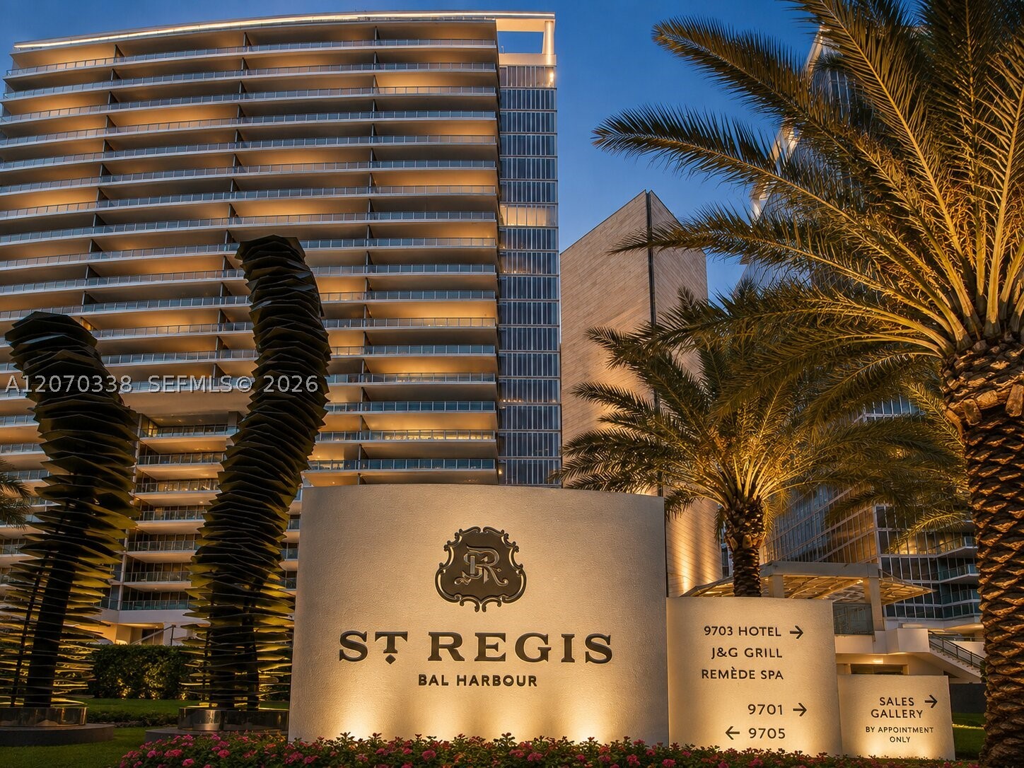 9705 Collins Ave #804N, Bal Harbour FL 33154