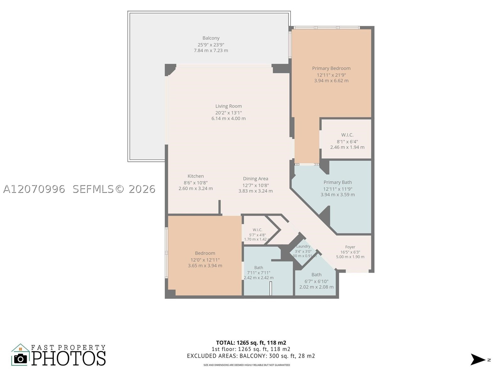 68 SE 6th St #1702, Miami FL 33131