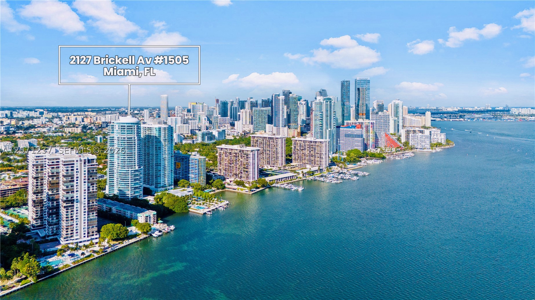 2127 Brickell Ave #1505, Miami FL 33129